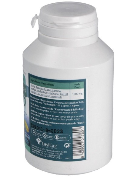 Laviomega 3 1G 120 Perlas de Lavigor