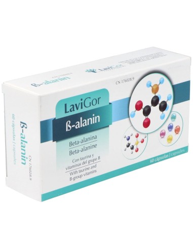Beta-Alanin 60 Cápsulas de Lavigor
