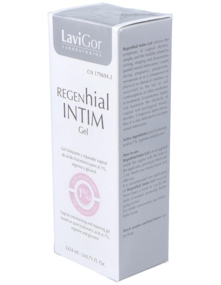 Regenhial Intim Gel 24X2 Ml Monodosis de Lavigor