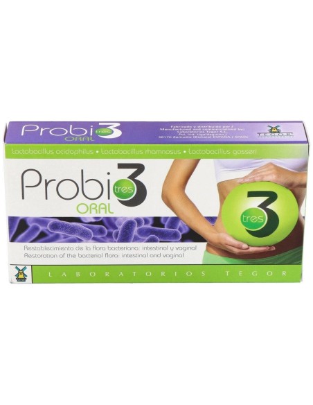 Probiotres 40 Capsulas de Tegor