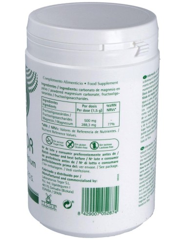 Magnesio Polvo 180 Gr. Polvo de Tegor