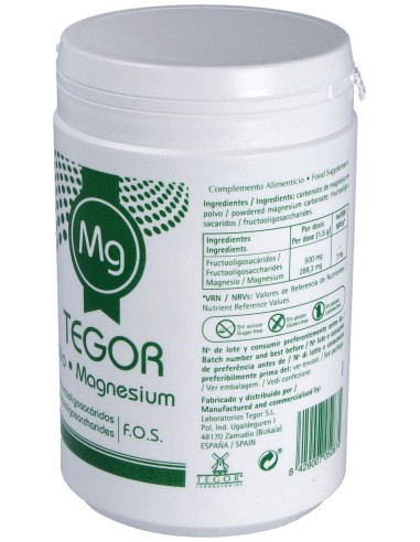 Magnesio Polvo 180 Gr. Polvo de Tegor
