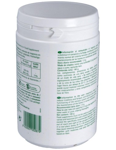 Magnesio Polvo 180 Gr. Polvo de Tegor