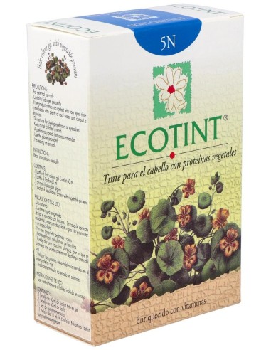Castaño Claro Tinte Para Cabello de Ecotint