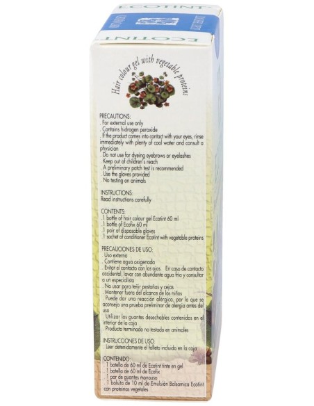 Castaño Claro Tinte Para Cabello de Ecotint