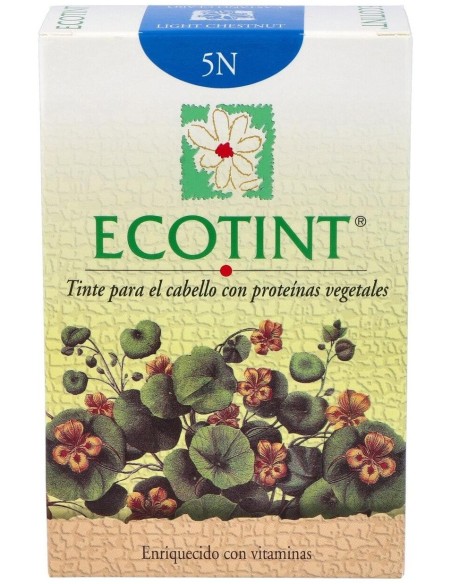 Castaño Claro Tinte Para Cabello de Ecotint