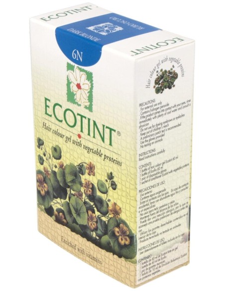 Rubio Oscuro Tinte Para Cabello de Ecotint