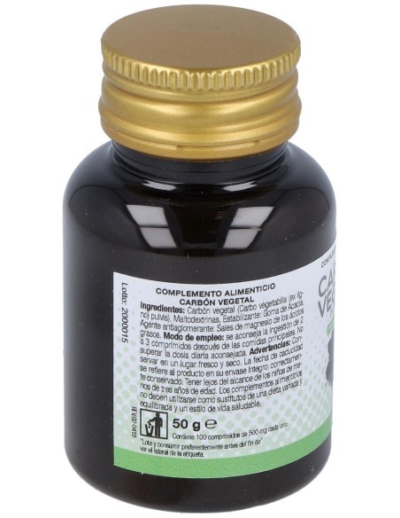 Carbon Vegetal 100Comp. de Noefar