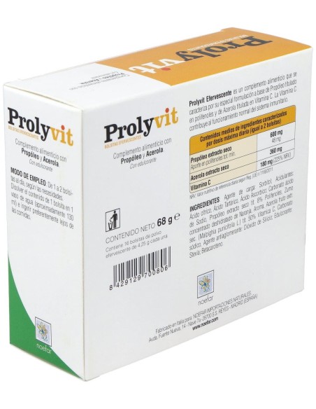 Prolyvit Efervescente 16Sbrs. de Noefar