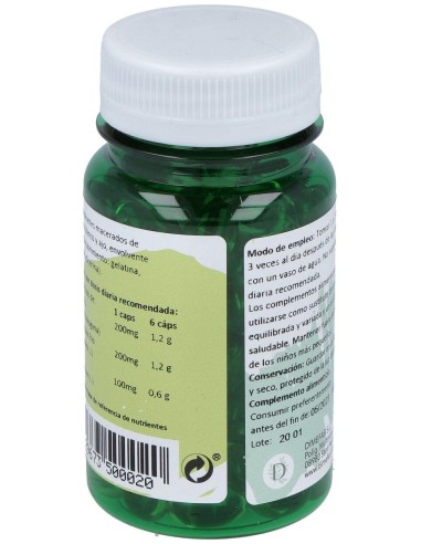 Ajo+Olivo+Espino 90Perlas de Dimefar