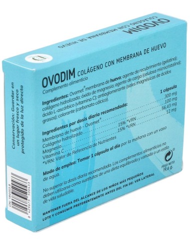 Ovodim Colageno Con Ovomet 30Cap. de Dimefar