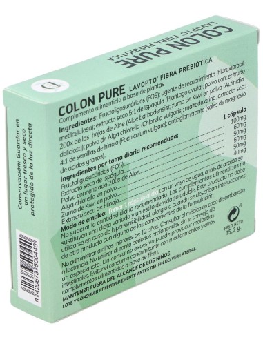 Colon Pure (Lavopto) 30Cap. de Dimefar