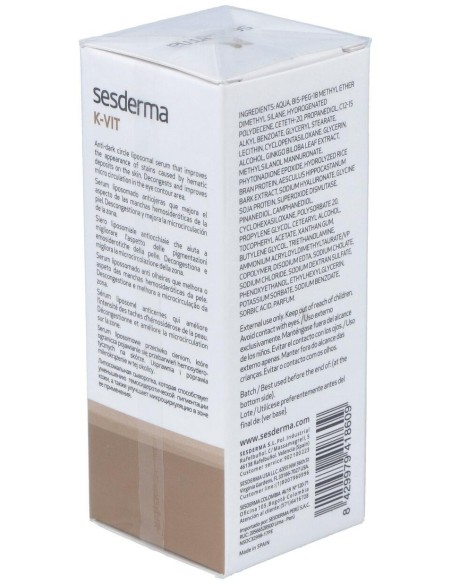 K-Vit Serum Antiojeras 30Ml. de Sesderma