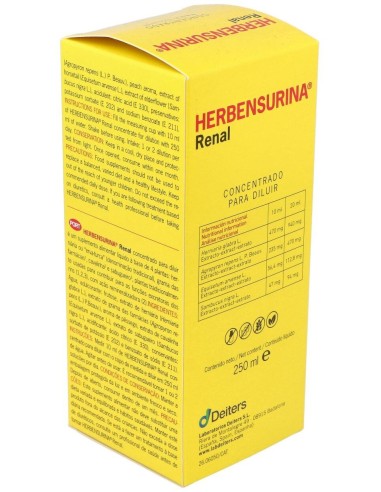 Herbensurina Concentrado Para Diluir 250Ml. de Deiters