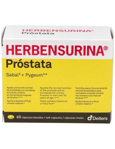 Herbensurina Prostata 60Cap. de Deiters