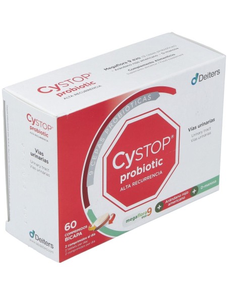 Cystop Probiotic Alta Recurrencia 60Comp. de Deiters