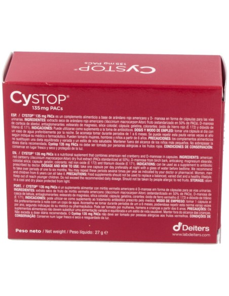 Cystop Arandano Rojo 60Cap. de Deiters