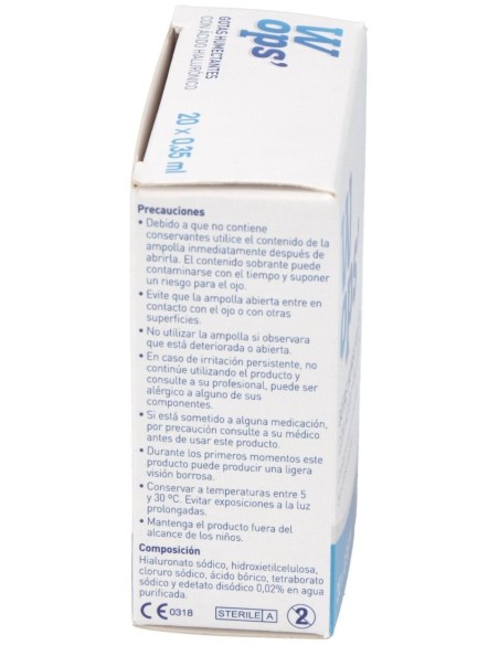 Wops Lagrima Artificial 20Monodosis de Deiters