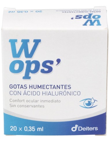 Wops Lagrima Artificial 20Monodosis de Deiters