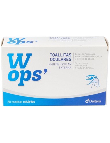 Wops Toallitas Oculares 30Ud. de Deiters