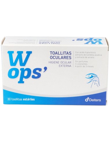 Wops Toallitas Oculares 30Ud. de Deiters