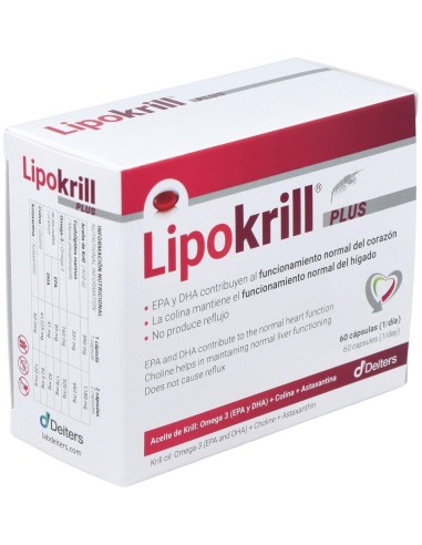 Lipokrill Plus 60Cap. de Deiters