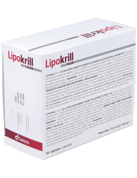 Lipokrill Plus 60Cap. de Deiters