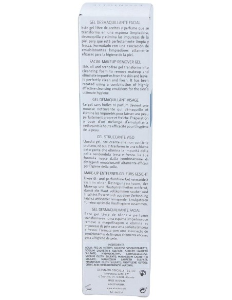 Ess Makeup Remover Gel 115 Ml 115ml de Atache