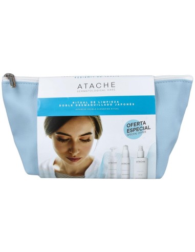 Pack Neceser Limpieza Essentielle 115ml+115ml+200ml de Atache