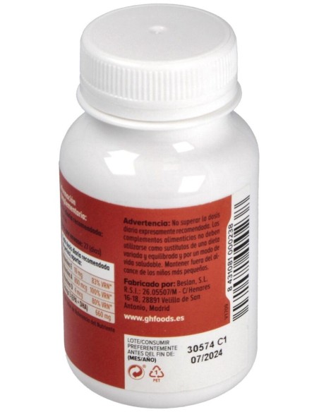 Higado De Bacalao 500Mg. 110Perlas de Ghf