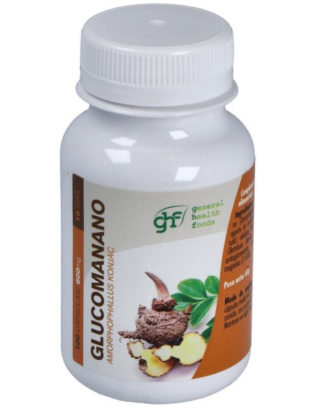 Glucomanano 600Mg. 100Cap. de Ghf