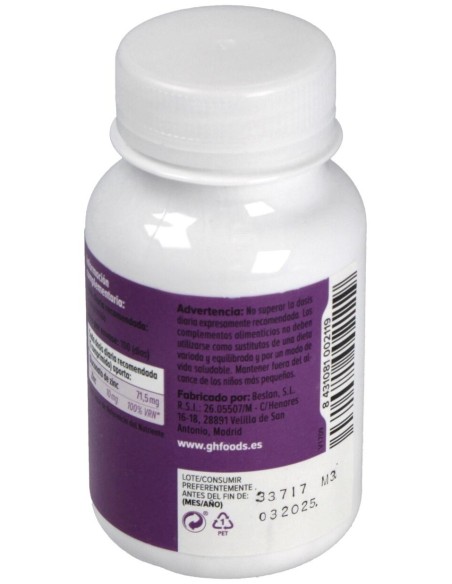 Zinc 100Comp. de Ghf