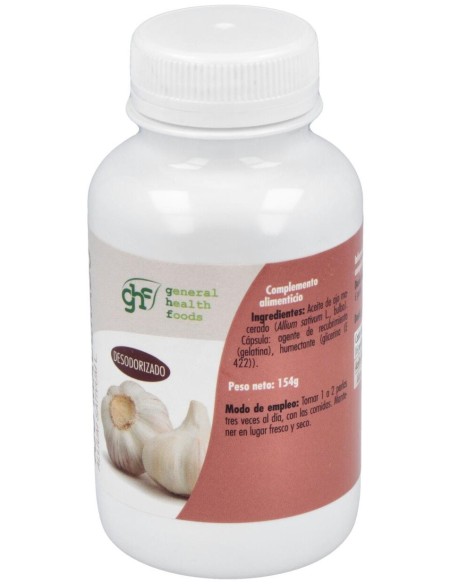 Ajo Macerado 500Mg. 220Perlas de Ghf