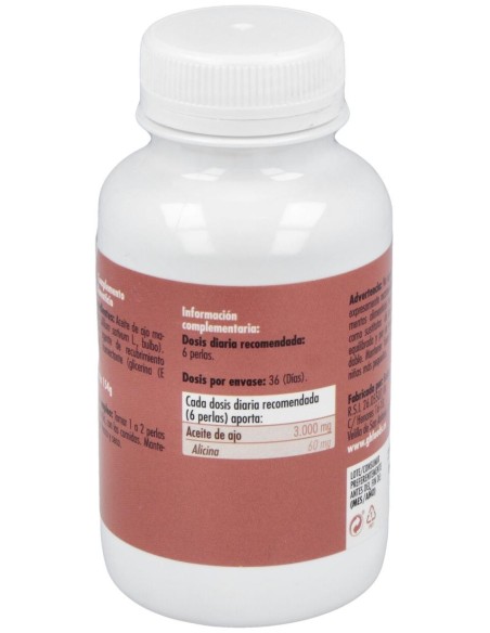 Ajo Macerado 500Mg. 220Perlas de Ghf