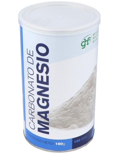 Carbonato De Magnesio 180Gr. de Ghf