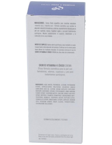 Skin10 Vitamina K Crema 75Ml. de Medichy Model