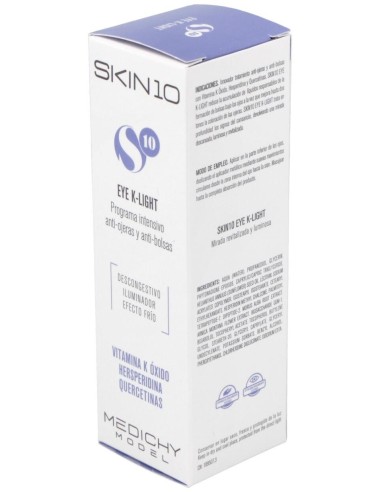 Skin10 Eye K-Light 10Ml. de Medichy Model