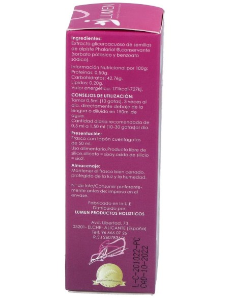 Extracto Alpiste 50 Ml de Lumen