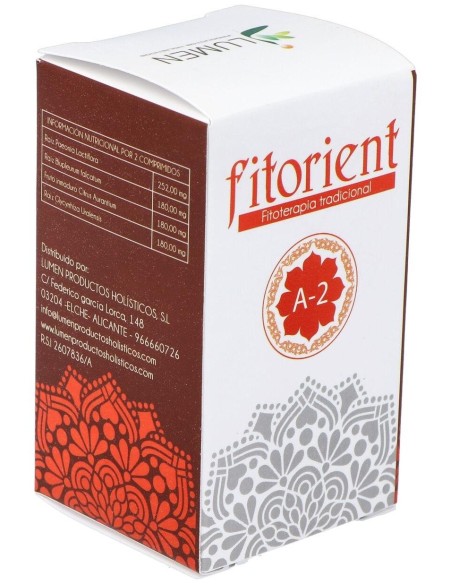 A-2 Armoniza Higado-Expulsa Calor 60Comp Fitorient de Lumen