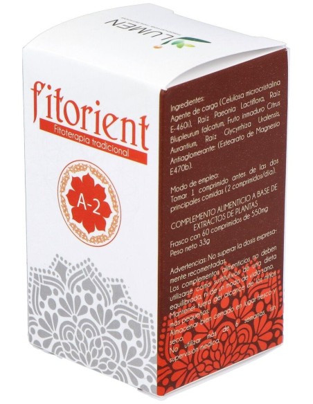 A-2 Armoniza Higado-Expulsa Calor 60Comp Fitorient de Lumen