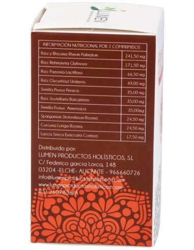 E.S.-H. Estancamiento De Sangre 60Comp. Fitorient de Lumen