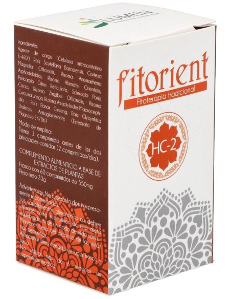 H.C.-2 Humedad-Calor En Digestivo 60Comp Fitorient de Lumen