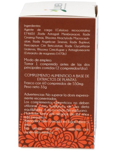 Q.B.E. Tonifica El Qi 60Comp. Fitorient de Lumen