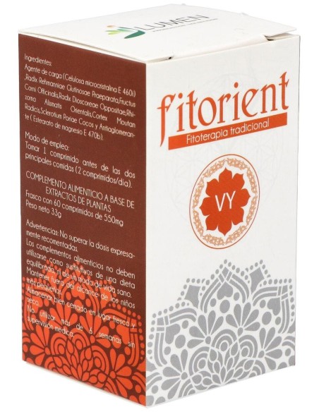 V.Y. Vacio De Yin 60Comp. Fitorient de Lumen