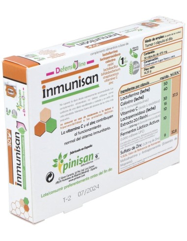 Inmunisan, 30 Cáps. de Pinisan