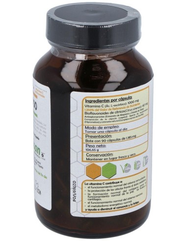 Vitamina C 1000Mg Bioflavonoides 90Cap. de Pinisan