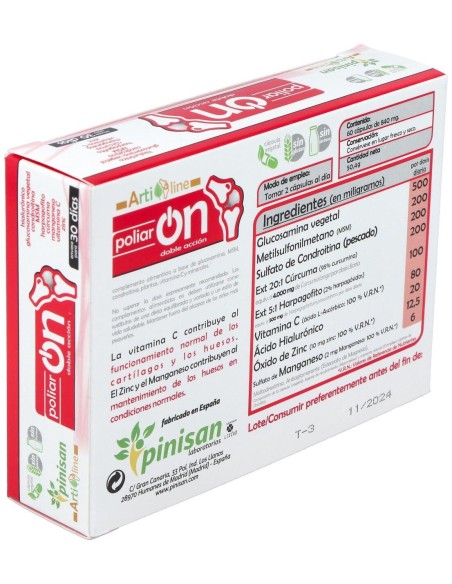 Poliar On (Artrion) 60Cap. de Pinisan