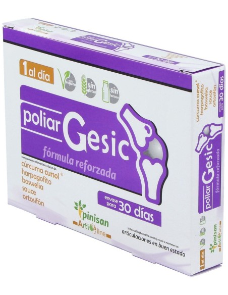 Poliar Gesic Artiline 30Cap. de Pinisan