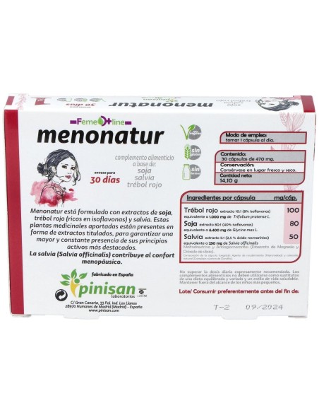 Menonatur 30Cap. de Pinisan