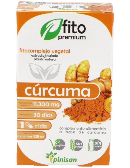 Fito Premium Curcuma 30Cap. de Pinisan